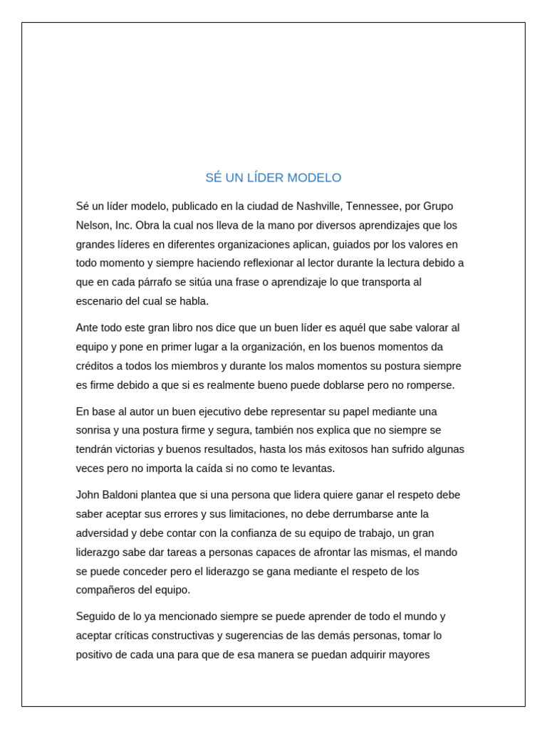 Claves del Liderazgo Efectivo | PDF | Liderazgo | Business