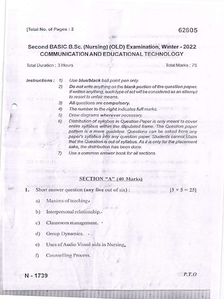 BSC Communication Education Technology | PDF