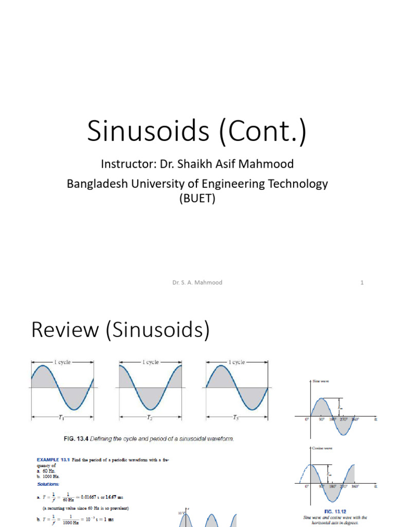 On Sinusoids | PDF