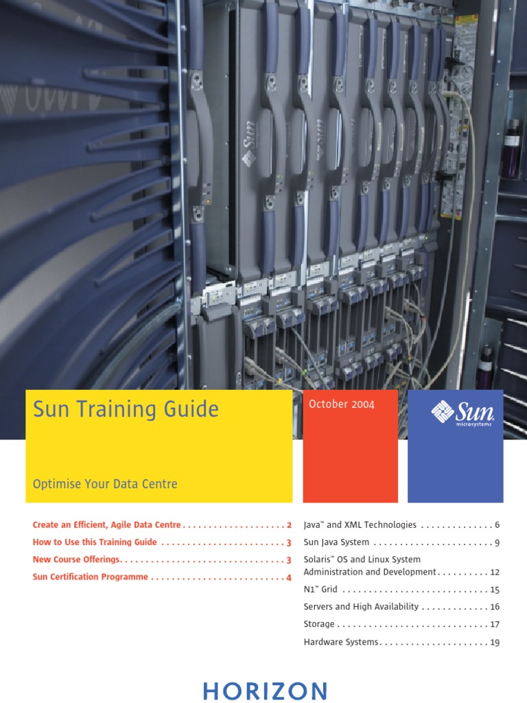 Sun Training Guide Oct04 | PDF | Java Platform | Enterprise Java Beans