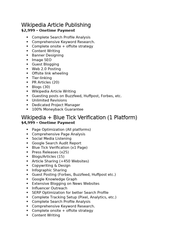 Wiki Packages | PDF