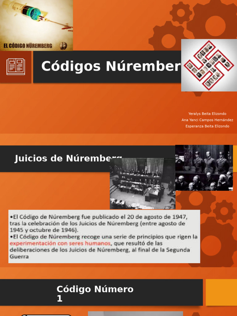 Códigos Núremberg | PDF