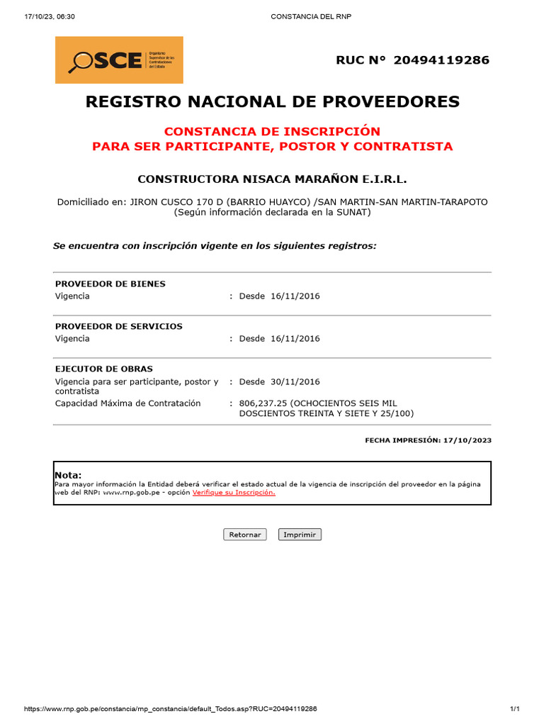 Impresion De Constancias Rnp: Imprimir Constancia De Rnp – KTVOU