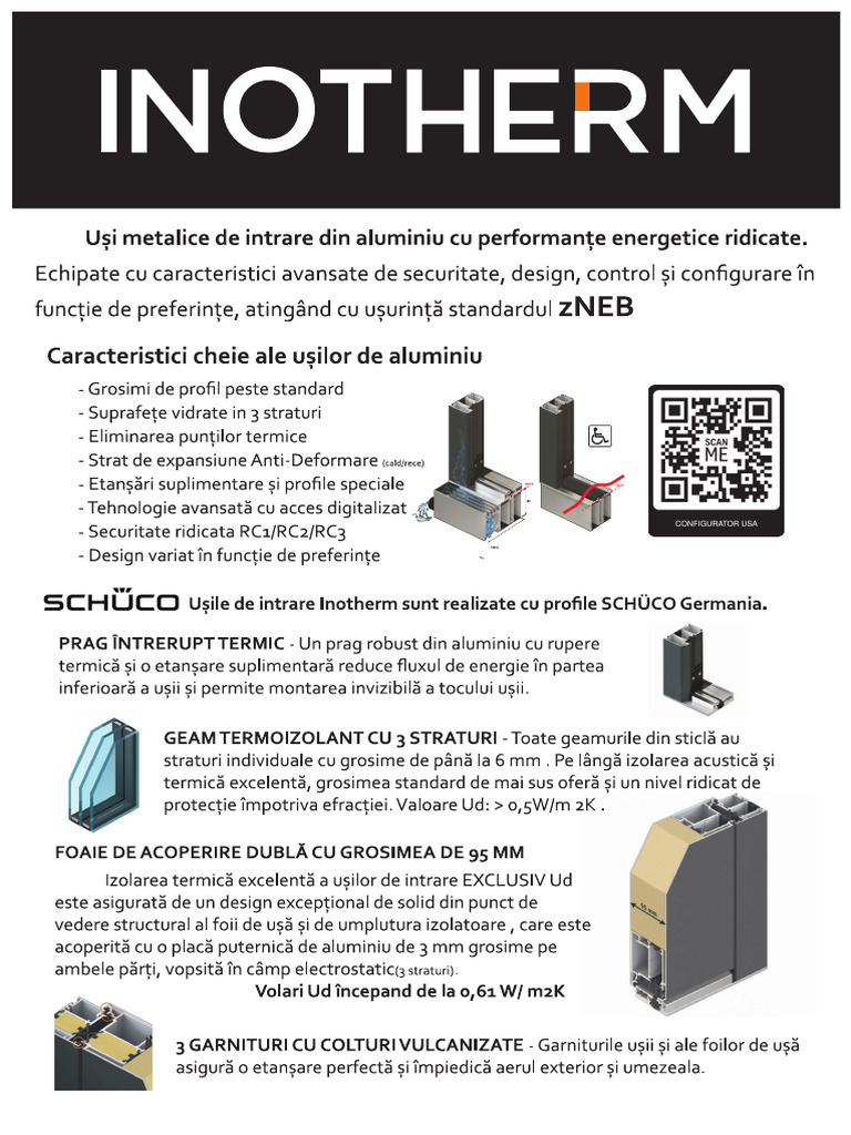 Usi de Intrare INOTHERM | PDF