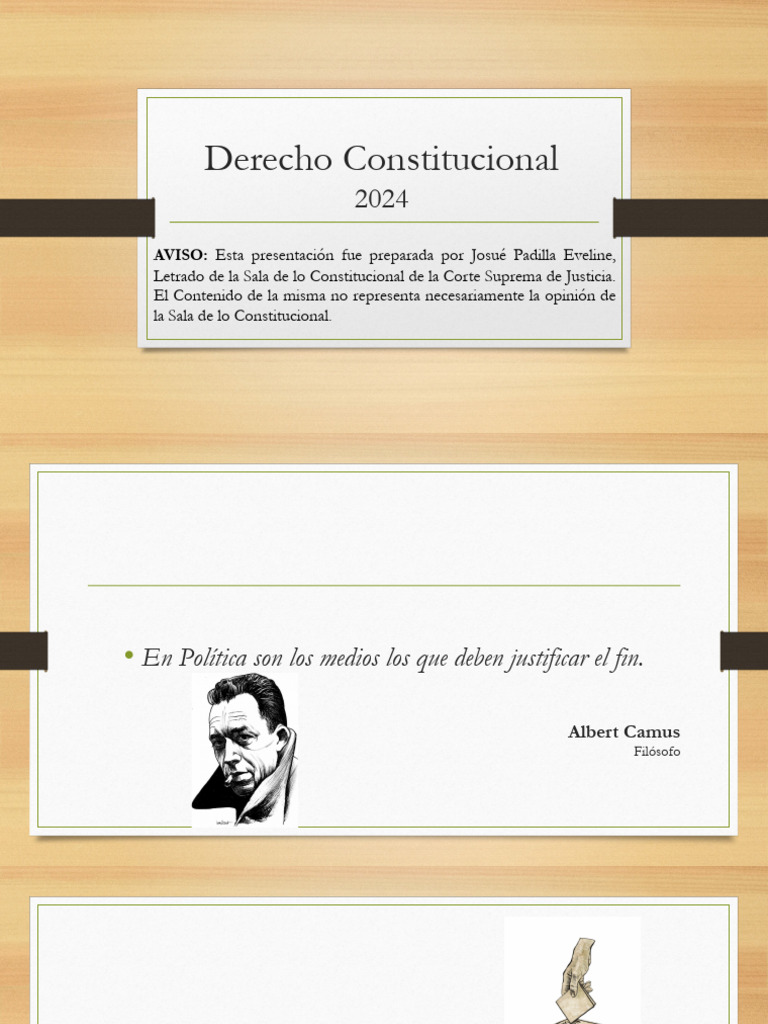 Presentación III Const | PDF | Democracia | Política