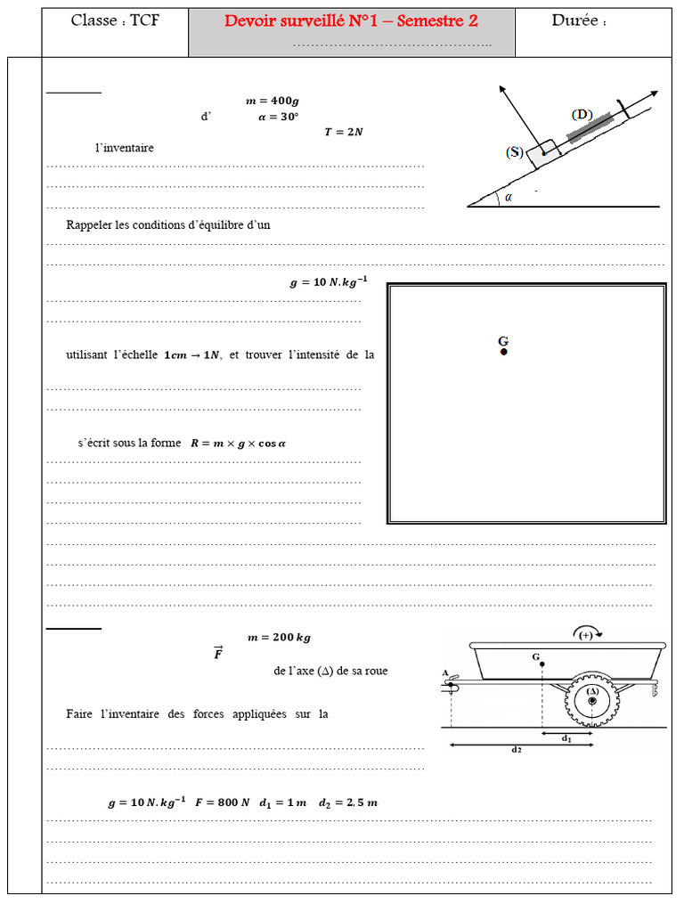 Devoir 4 - Modèle 1 | PDF