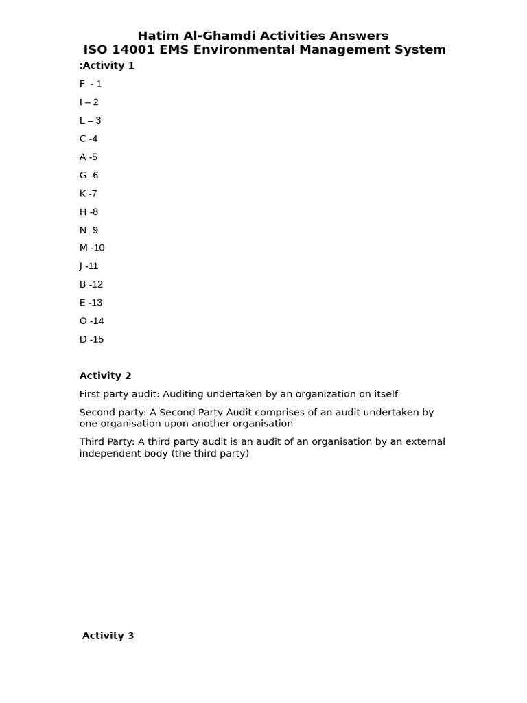 Activity 1 | PDF