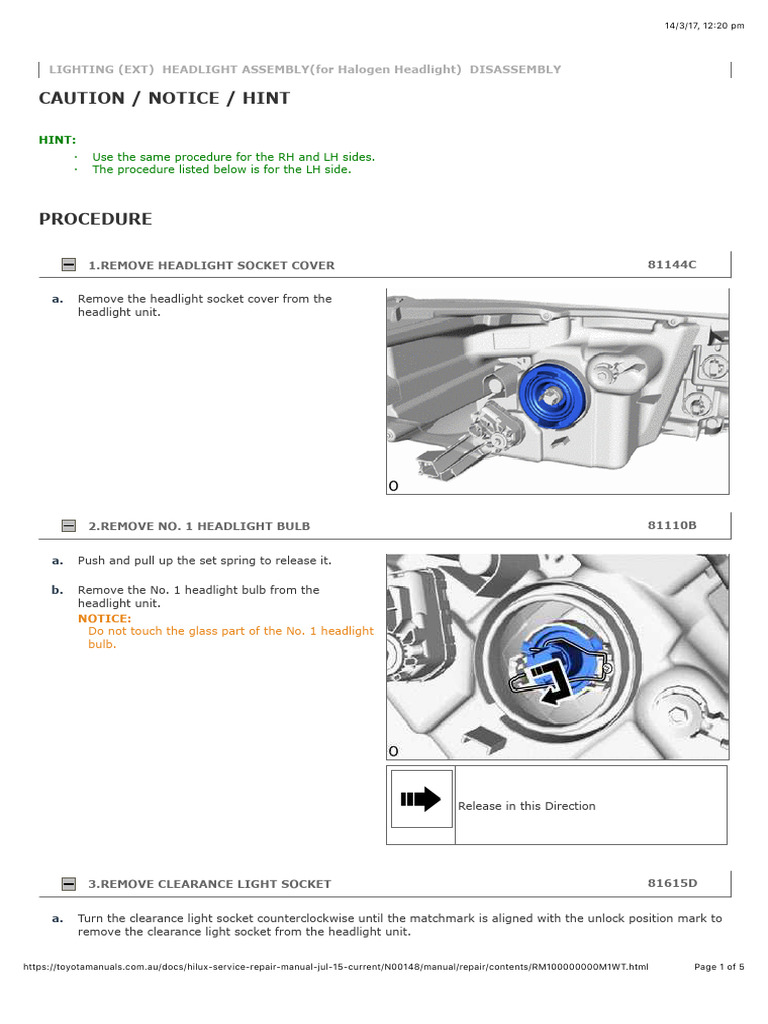 DISASSEMBLY | PDF
