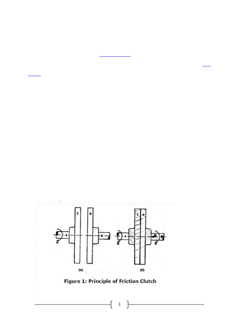 Design of Clutch | PDF
