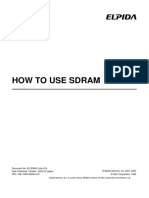 How To Use Sdram