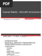 Aircraft Structures I Chapter-1