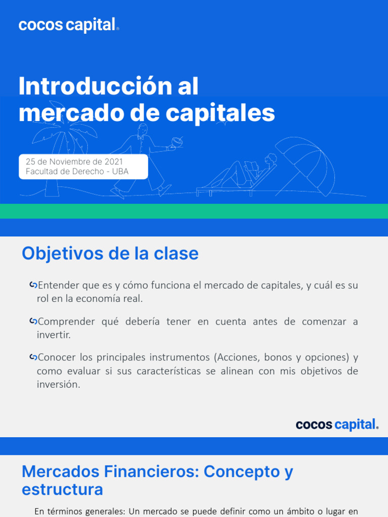 Introduccion Al Mercado de Capitales | PDF