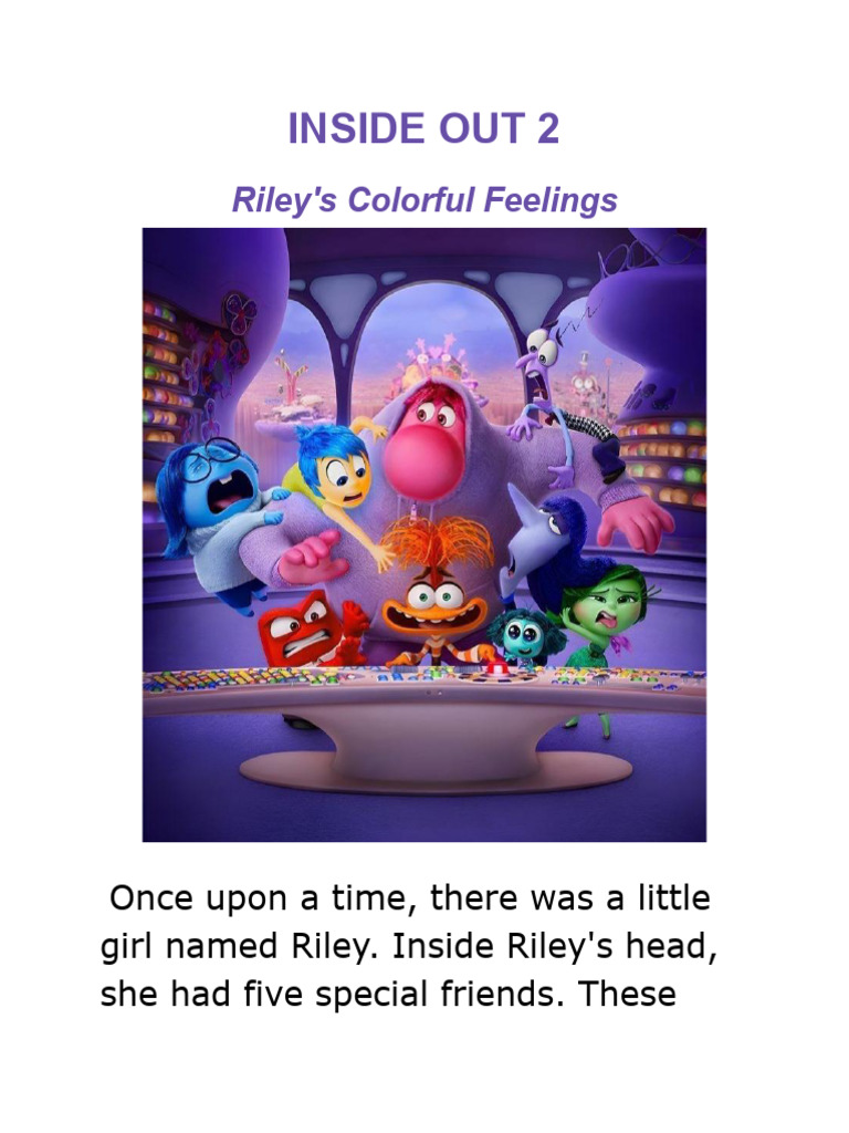 Riley's Colorful Emotions Explained | PDF
