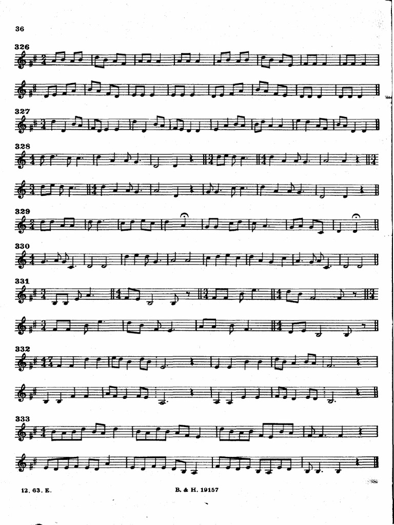 333 Elementary Exercises - Kodaly-40 | PDF