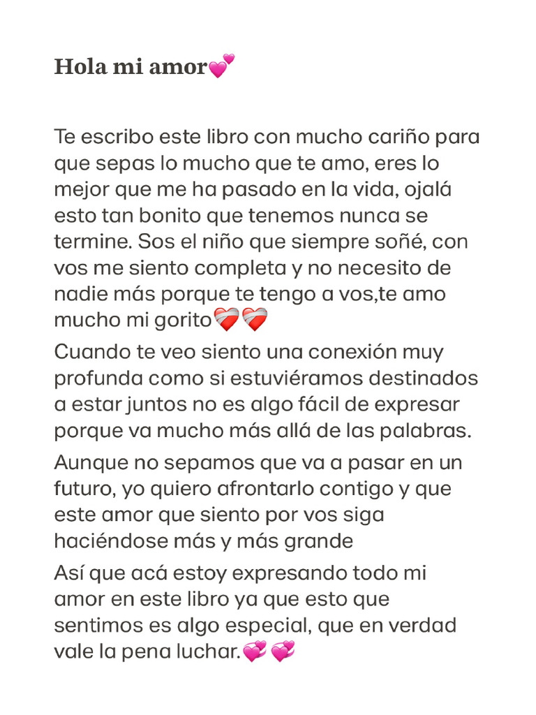 Para El Amor de Mi Vida ? .. | PDF