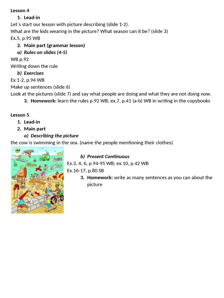 Lesson 5 | PDF