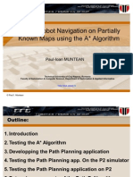 Mobile Robot Navigation on Partially Known Maps Usign the a Star Algorithm-muntean Paul