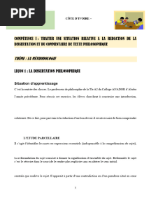 Cours Philo Tle D&C Apc Ecole Online by Tehua