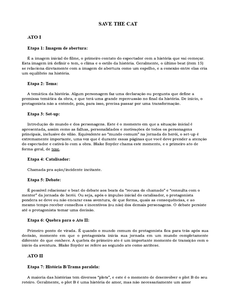 Save the cat pdf
