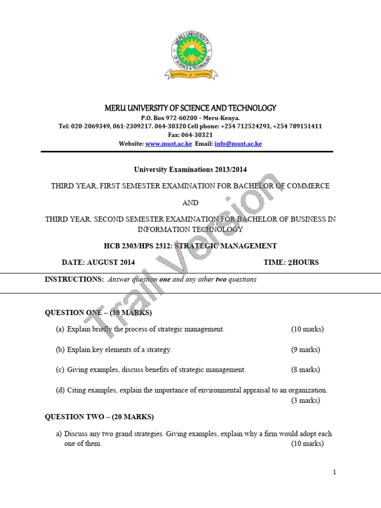 Strategic Management Pdf Strategic Management Economies