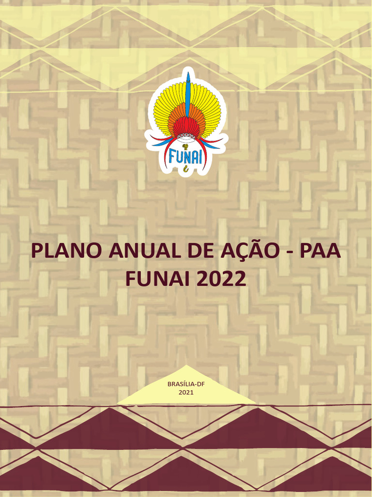 PAA - Planos de Ação Anual Funai | PDF