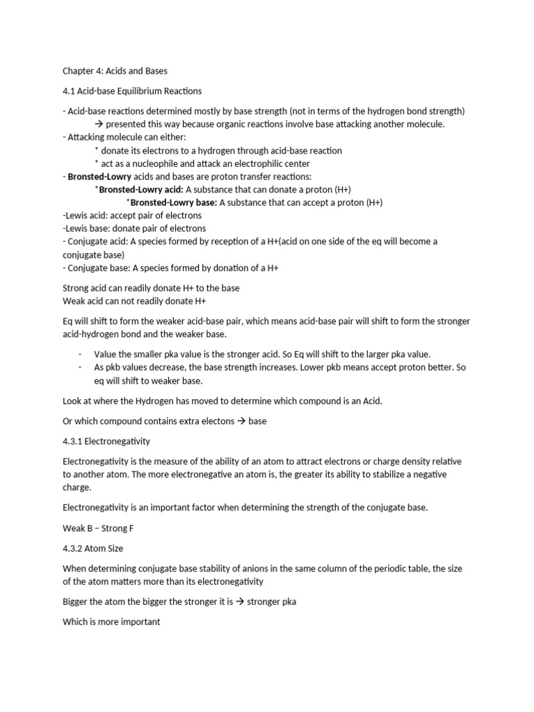 Chem 266 Acid-Base | PDF