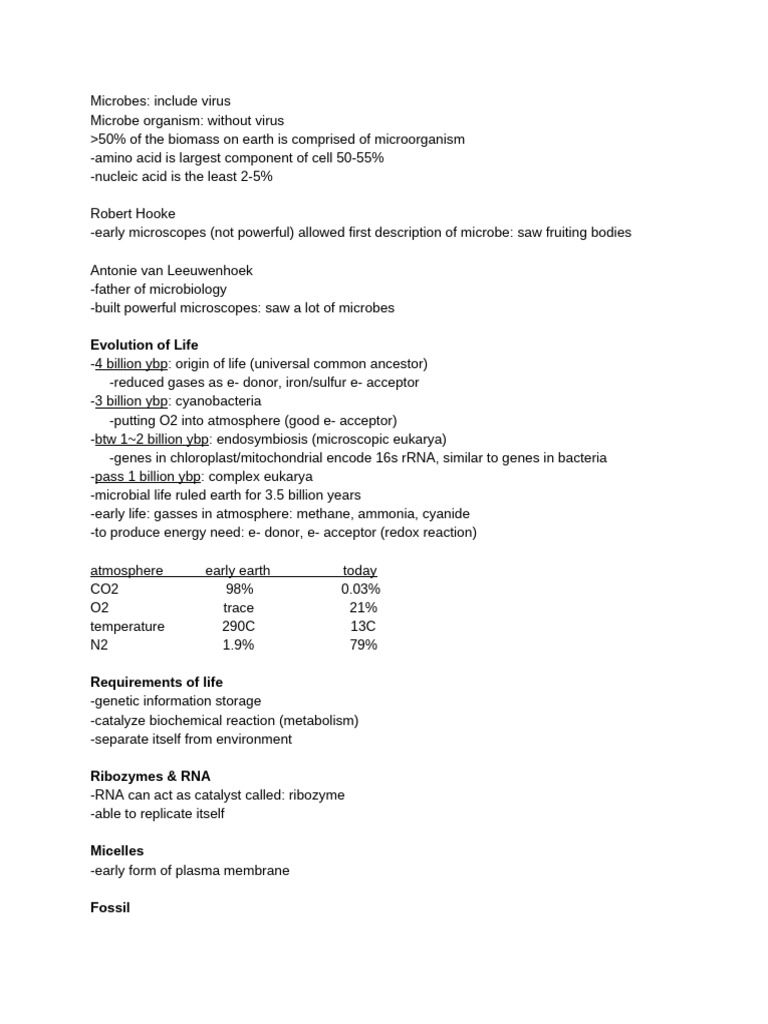 Microbio Exam Notes | PDF