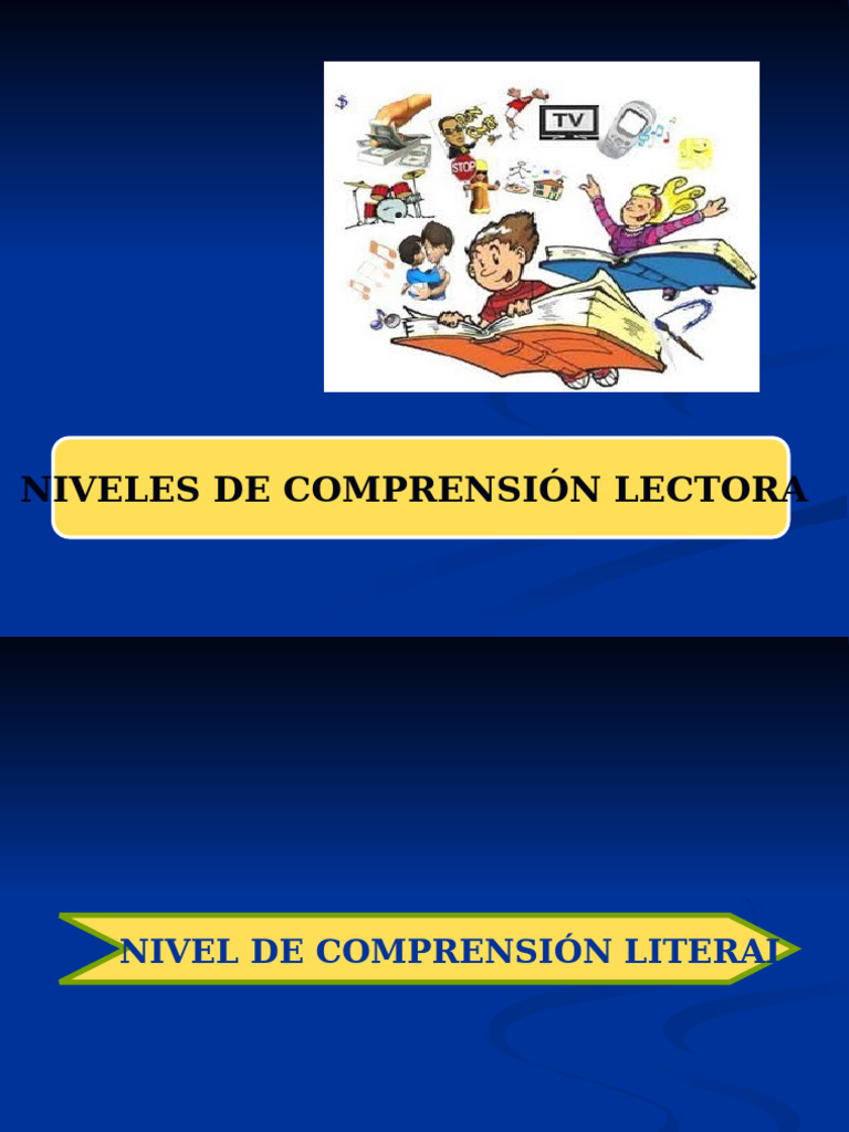 Nivels de Comprension Lectora | PDF