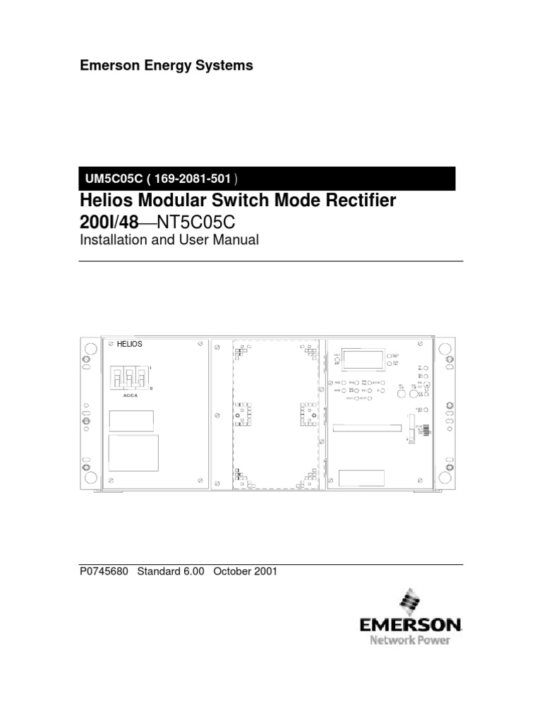 Helios 20048 Rectifier | PDF | Home & Garden | Computers