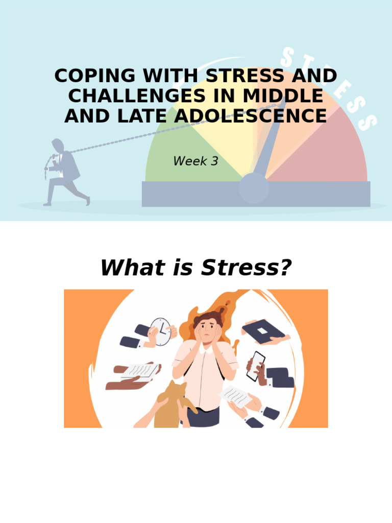 Coping With Stress | PDF