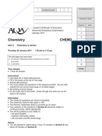 Aqa Chem2 W QP Jan11