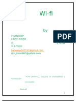 Wireless Communication With Wi Fi Sree Venkata College o