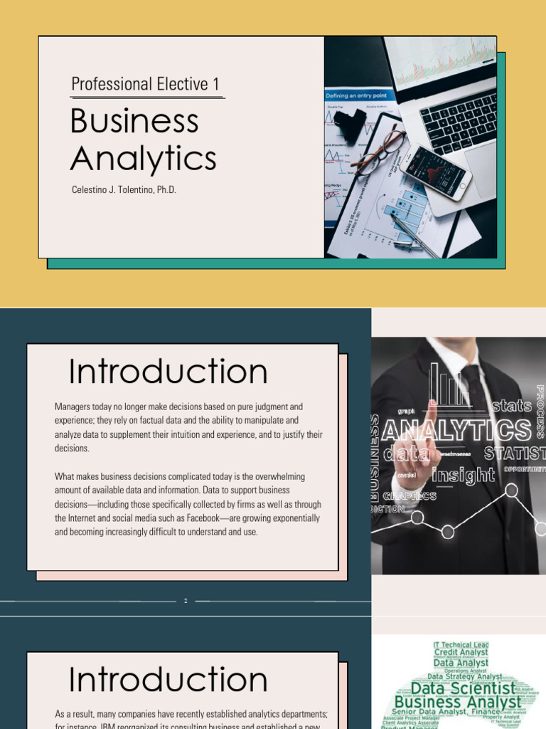 Understanding Business Analytics | PDF | Analytics | Business