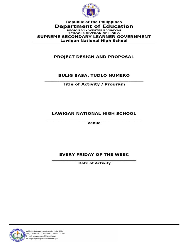 Bulig Basa: Peer Tutoring Program | PDF | Literacy | Science & Mathematics
