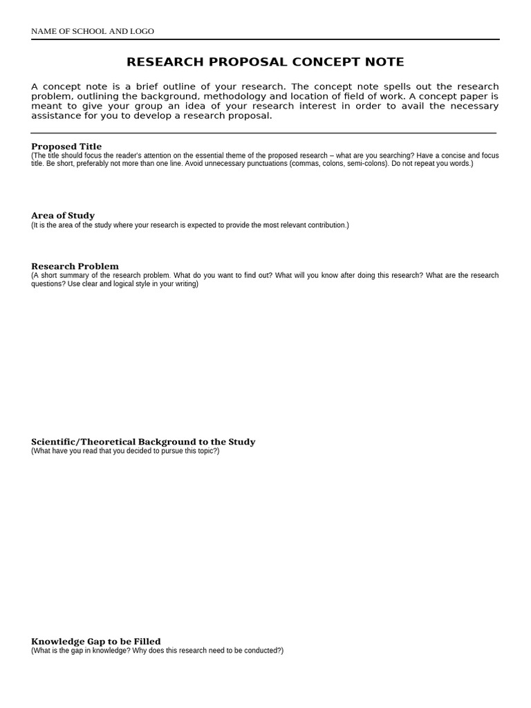 Concept note pdf