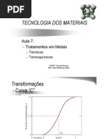 Aula 7 e 8 Tratamentos Termicos e Termoquimicos