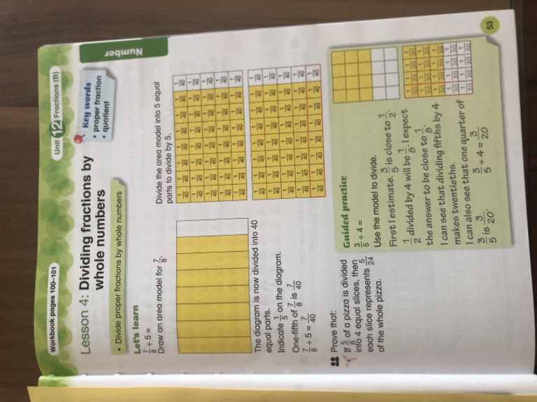 Collins Math 6 Page 53 | PDF