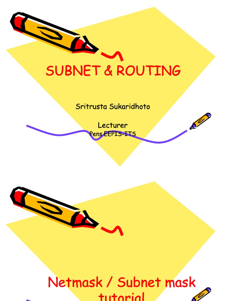 Sub Netting and Routing | PDF | Ip Address | Router (Computing)