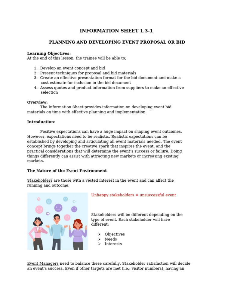 Information Sheet 1.3-1 | PDF