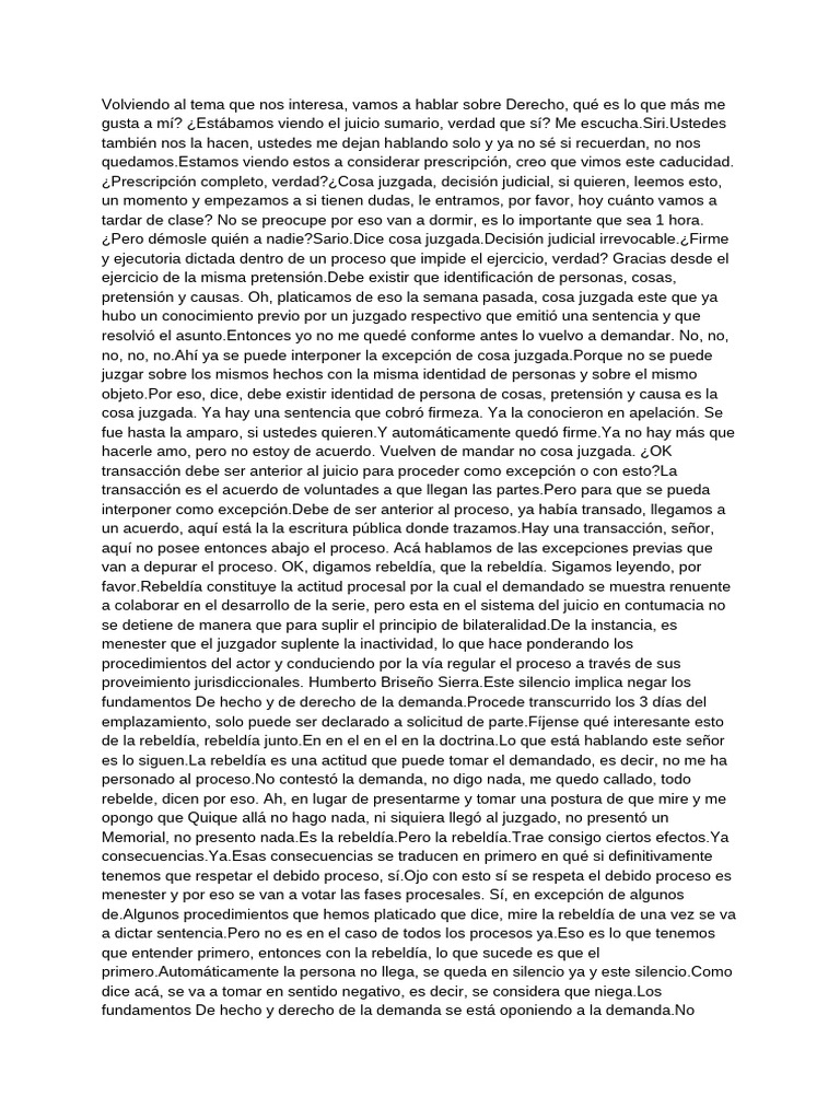 Conceptos Clave del Juicio Civil | PDF | Demanda judicial | Ley procesal