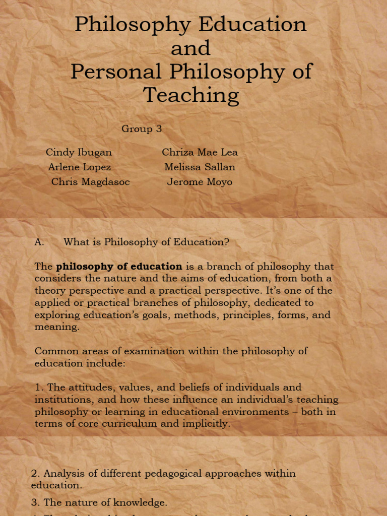 Saracen Philosophy of Education Explained | PDF | Idealism | Moksha
