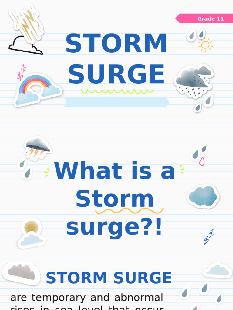 Storm Surge | PDF