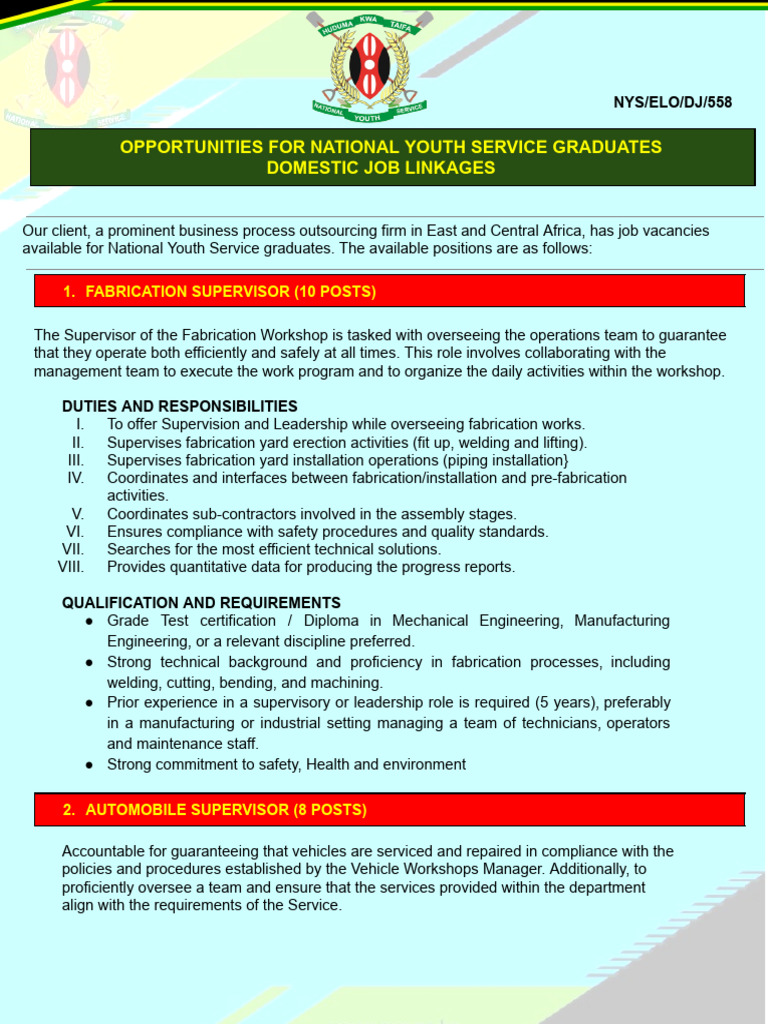 Domestic Job Linkages Pdf