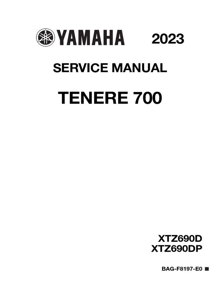 Tenere 700 2023 | PDF