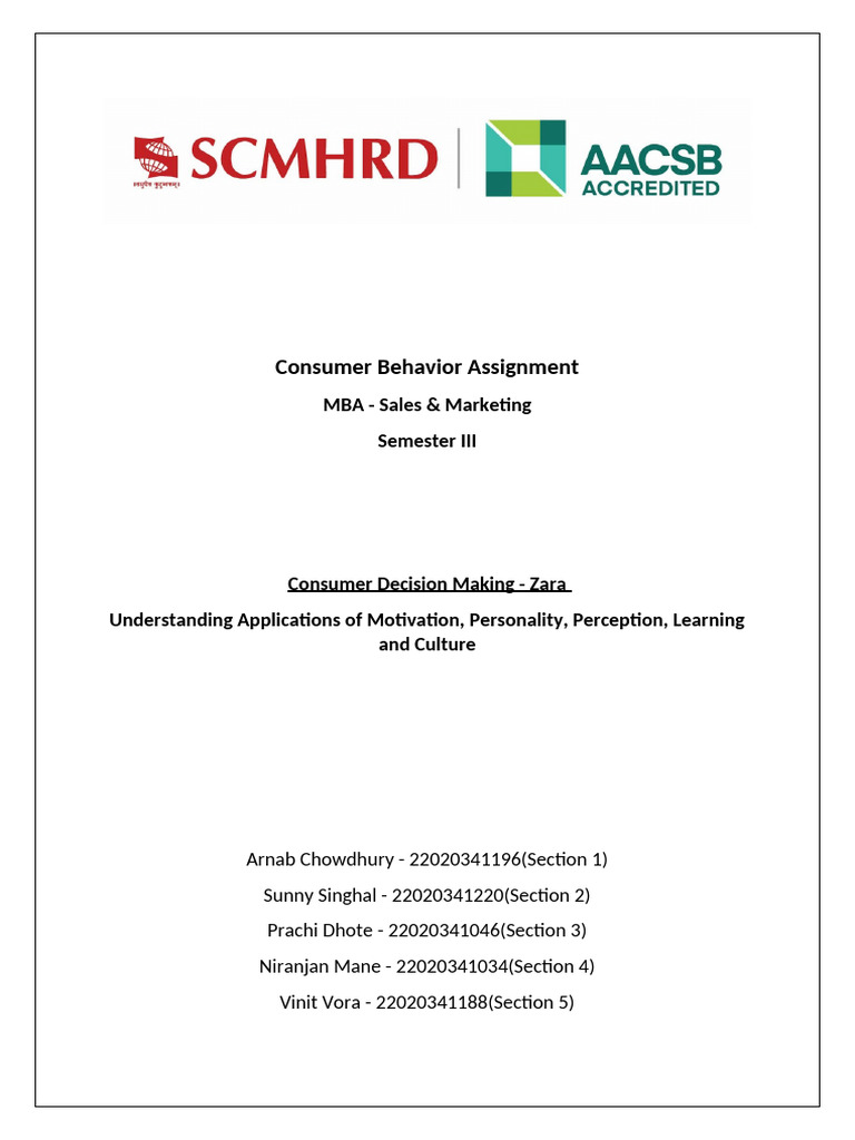 CB Assignment | PDF