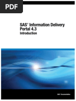 SAS Information Delivery Portal From