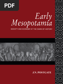 Nicholas Postgate - Early Mesopotamia. Society and Economy at The Dawn of History (Retail)