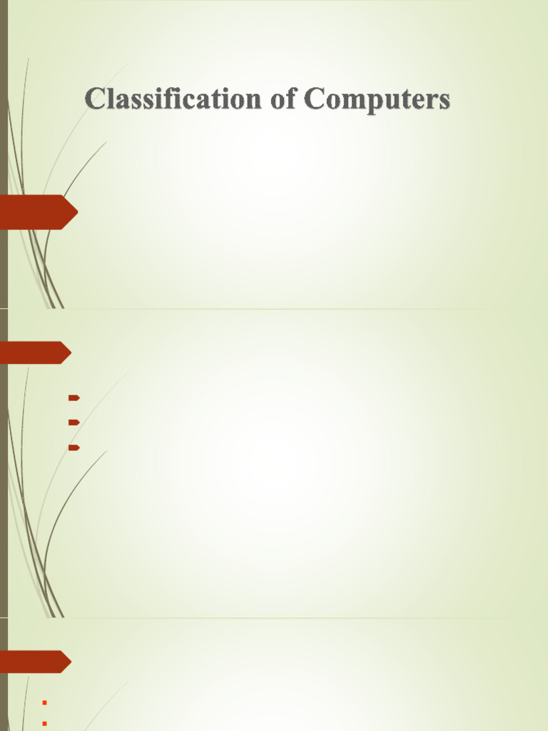 Lec 7 classifications of computers pdf