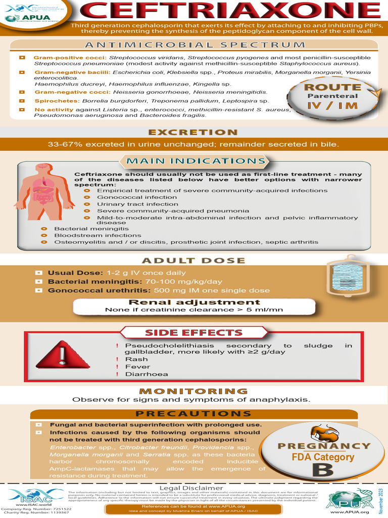 Ceftriaxone Final | PDF