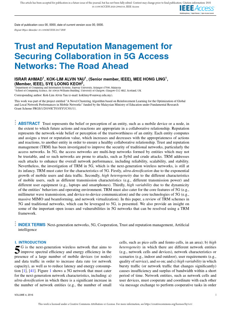 Trust and Reputation Management For Securing Colla | PDF